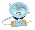 Super Bright Aluminum 20W Led Ceiling Downlights