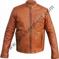 Men Leather Fashion Jacket