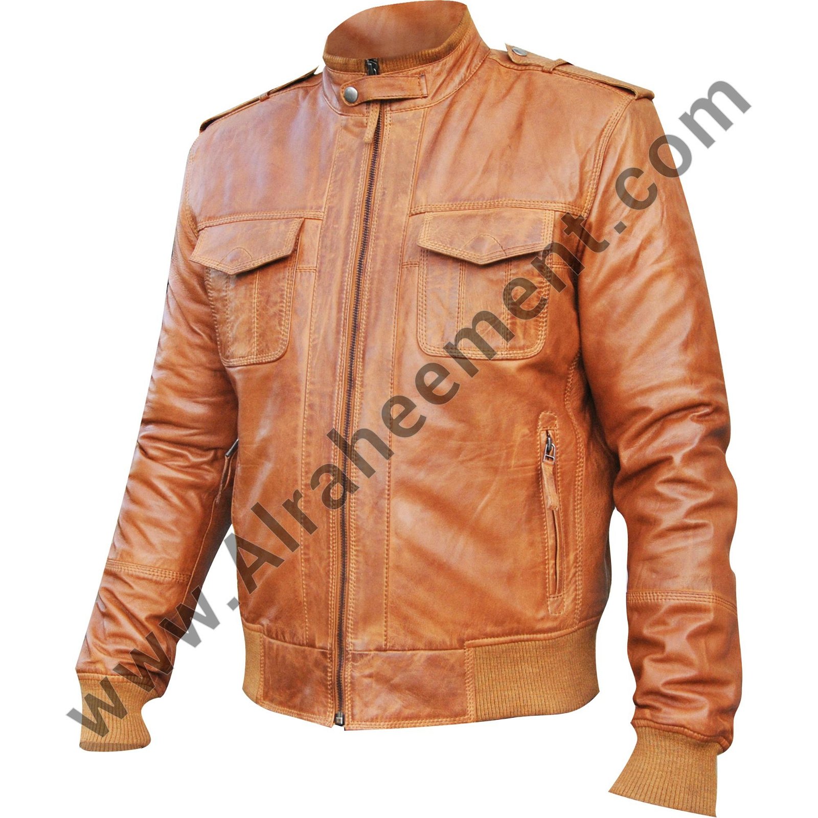 Men Leather Fashion Jacket 2