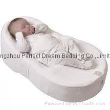 Cocoonababy with Fitted Sheet Fleur De Coton (White)