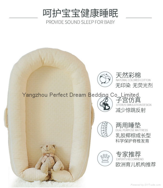 Baby Delight Sn   le Nest Traveler Extra-Long Portable Infant Sleeper 5