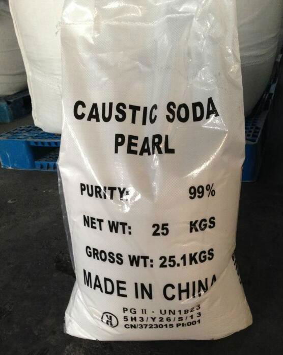 Caustic soda beads