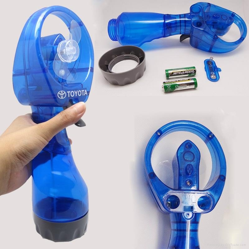Wholesale handheld mini water spray fan 3