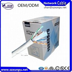 CCA utp cat6 cable 23awg 305meter good quality