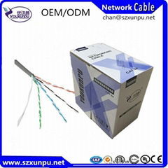cat5e rj45 network cable 7*0.2mm cca 1M
