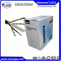 RJ45 4pr cat5e cat6 network patch cable OEM/ODM