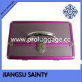 Purple color aluminum beauty case 5