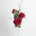 Real touch Rose  artificial flowers decorative rose flowers factory direct produ 2