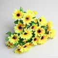 artificial sunflower bouquet decorative