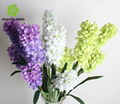 Vivid hyacinth artificial hyacinth decorative hyacinth silk hyacinth flowers 4