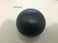 76MM DIAMETER BLACK NYLON BALL