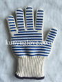 oven usage and dotted style oven usage bbq cotton glove 2