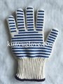 oven usage and dotted style oven usage bbq cotton glove 3