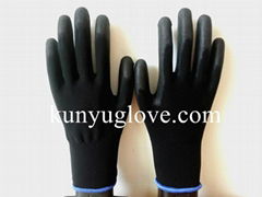 13 Guage black nylon liner with black pu