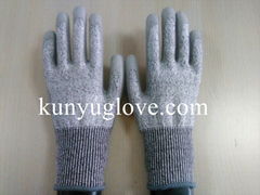 3 level cut resistant dyneema gloves working gloves safety glove