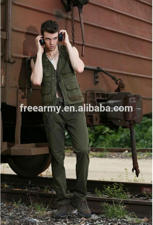 fashion style men outdoor shooting vest 2