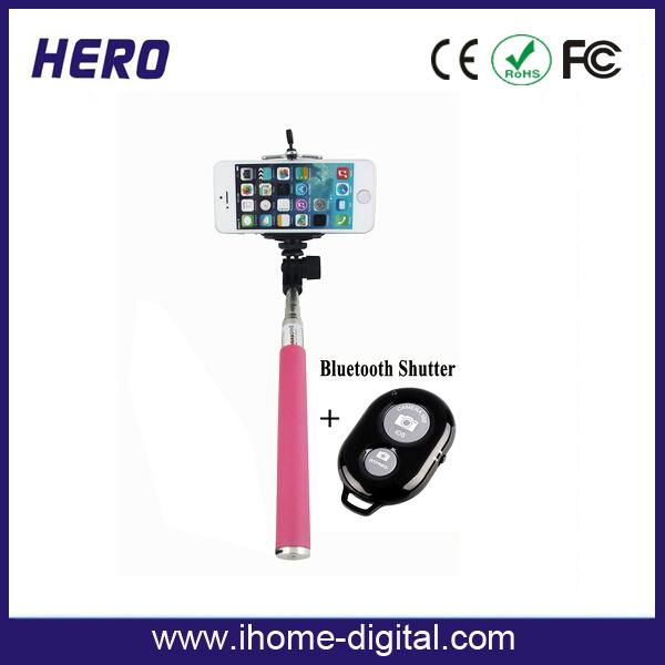 Wireless Sefile Monopod with Remote Bluetooth Shutter  5