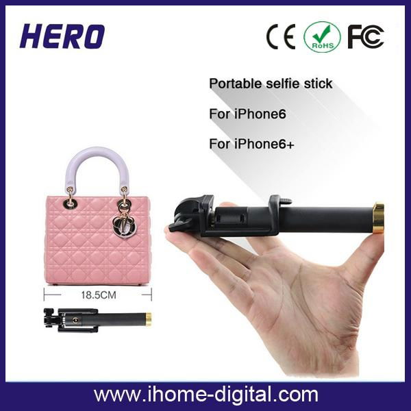 The 3rd mini portable bluetooth selfie stick 3