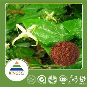 Natural Epimedium Leaf Extract Icariin 10% 20% for aphrodisiac sex product