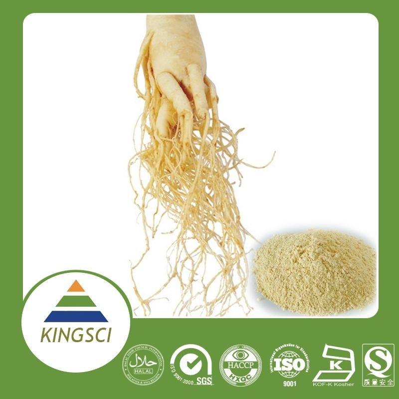 factory supply high quality ginseng extract 20% 80% ginsenosides pwoder