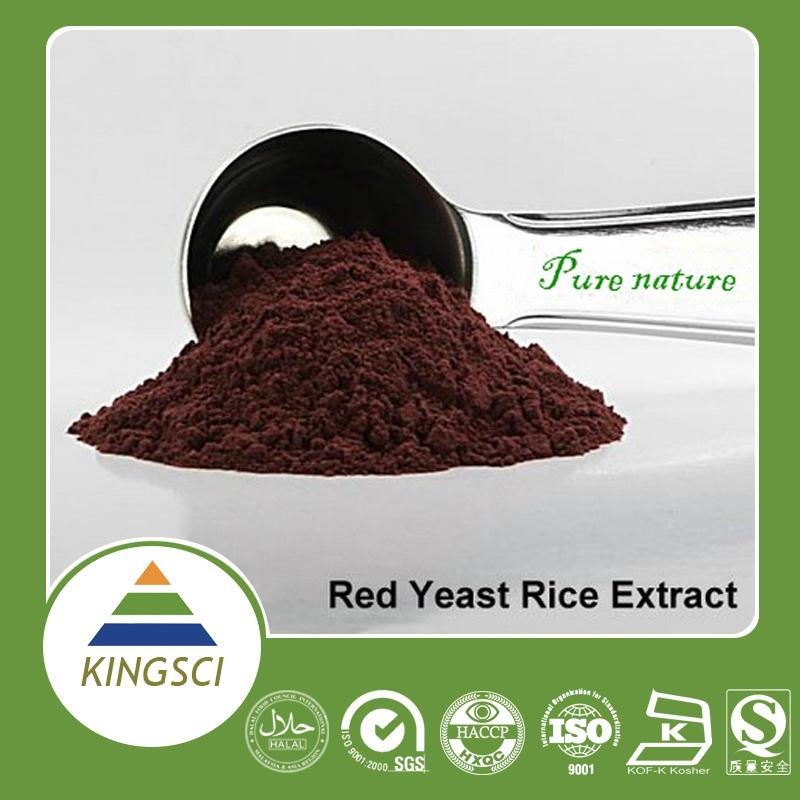 factory supply Red yeast rice extract Lovastatin/Monacolin K 3