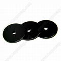 Black Epoxy Big Ring Neodymium Magnet