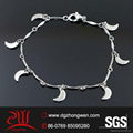 women's fashion stainless steel charms bracelet 3