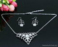 fashion jewelry set for women charm necklace and earring jewelry set 3