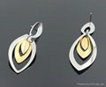 stainless steel custom earring for women
