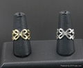 new design fashion stainless steel finger rings 2