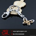 stainless steel metal keychains