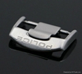 304 stainless steel leather watch strap buckle 2