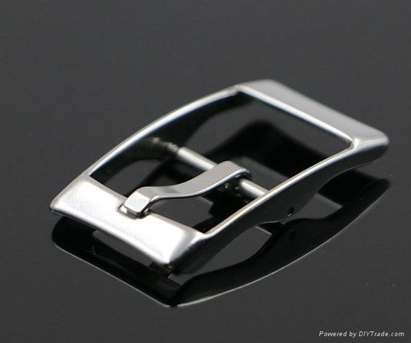 304 stainless steel leather watch strap buckle 3