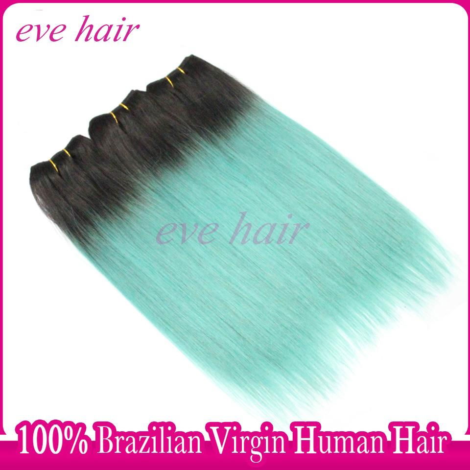 Hot Sale OTGREEN Color Brazilian Straight 100% Virgin Human Hair Extension