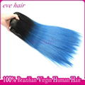 New Arrival OTBlue Hair Brazilian Straight Virgin Human Hair Weave 4