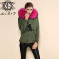 Urban Faux Fur Trim Parka in winter for women 4