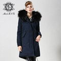 Newest Design Parka Jacket, Fur Coat From Guangzhou Factory 3