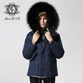 Newest stylish fishtail parka with faux