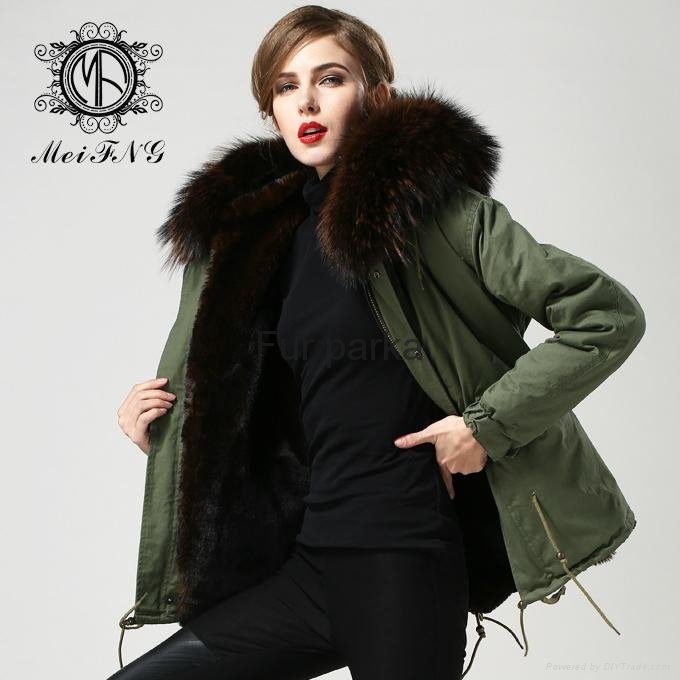 2015 woman clothing parka coat from guangzhou manufacturer