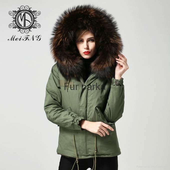2015 woman clothing parka coat from guangzhou manufacturer 2