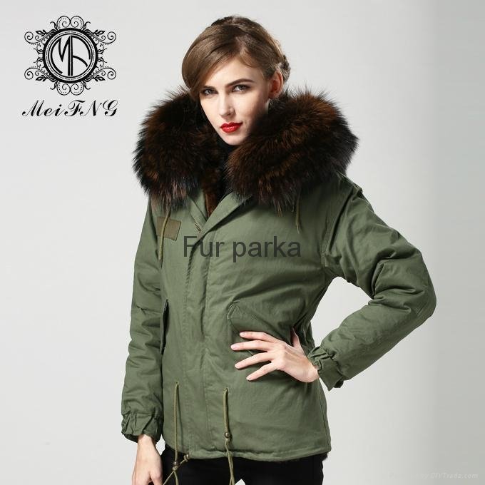 2015 woman clothing parka coat from guangzhou manufacturer 4