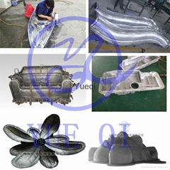 custom design aluminum rotational molding  mold