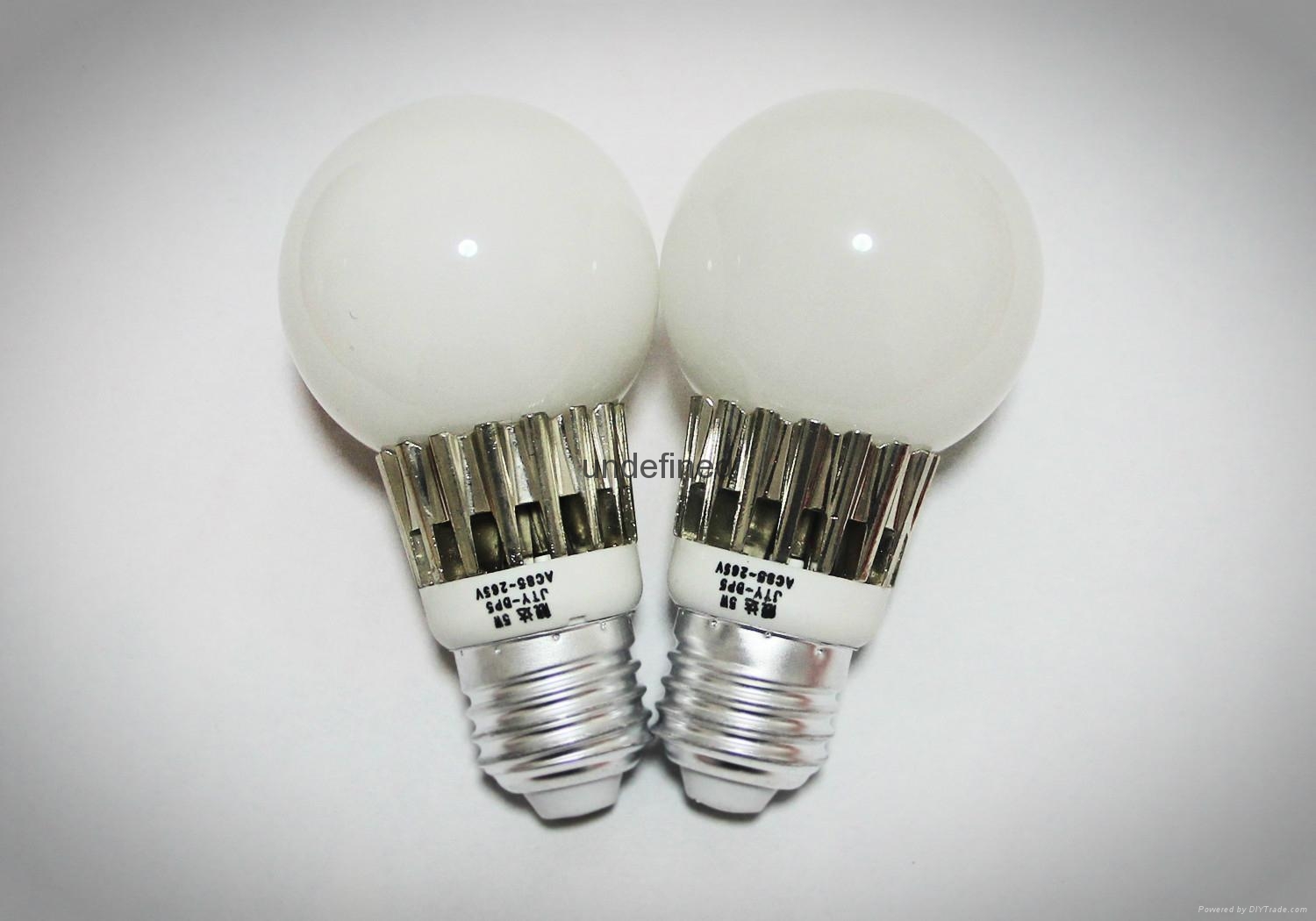 E27 Aluminum and Plastic E27 Base CE ROHS Certificated LED Bulb