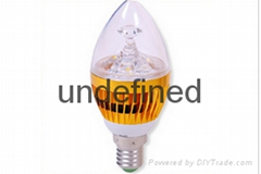 3w E14 bulb LED Candle with CE RoHS Approval light bulb 