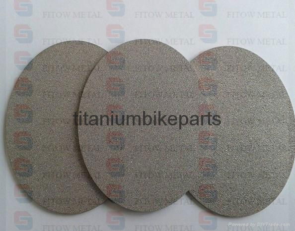 titanium porous filter plates
