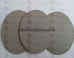 titanium porous filter plates