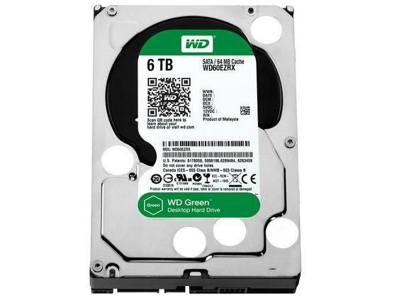 Western Digital WD Green 6TB Internal HDD 3.5" Desktop Hard Drive Disk