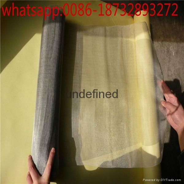 100 micron bright pure tungsten wire mesh for light filtering 5