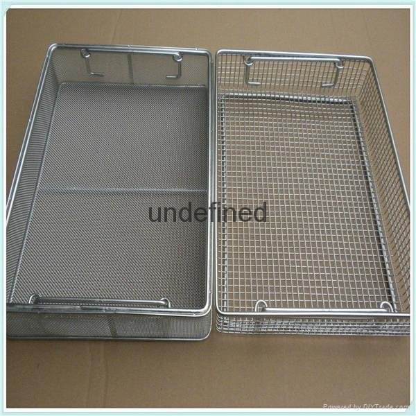 Stainless steel Disinfection wire baskets for Medical 2