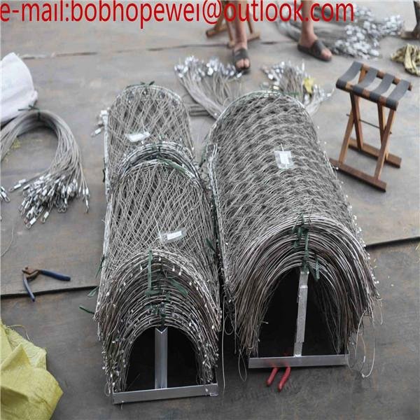 stainless steel wire rope ferrule mesh stainless steel cable netting 2